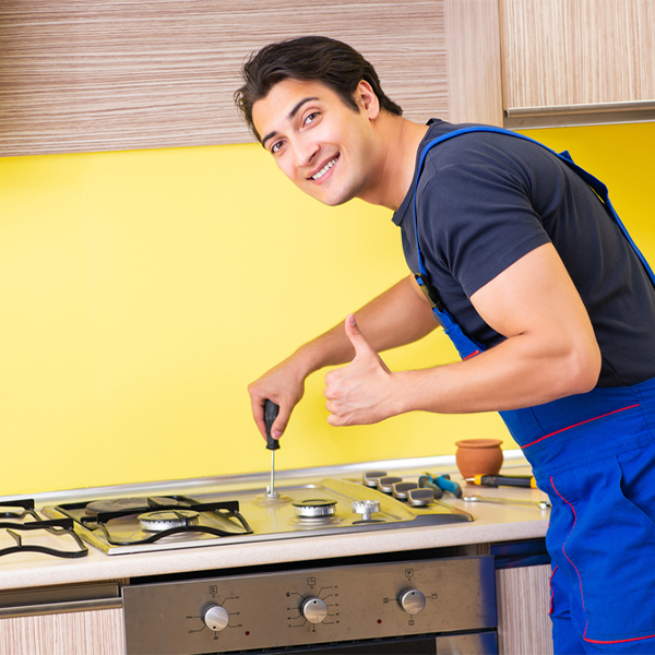 what are your typical service costs for stove repair in Ellery